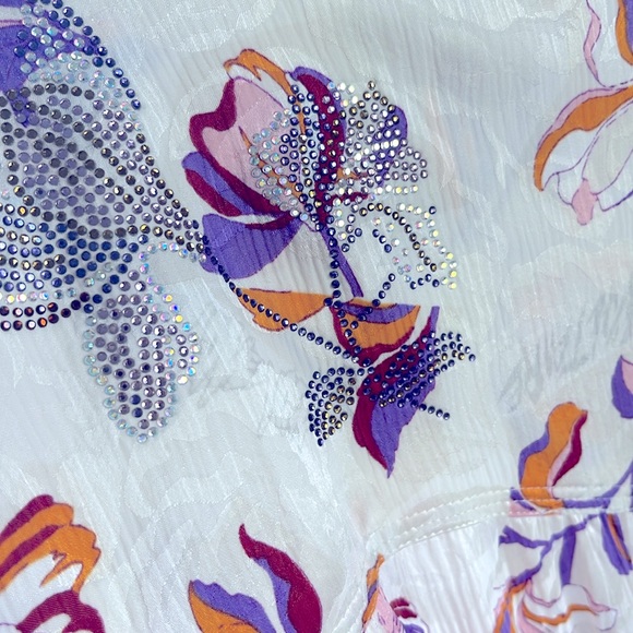 🆕ZADIG & VOLITARIE RIVAGE FLORAL DRESS - Picture 11 of 12